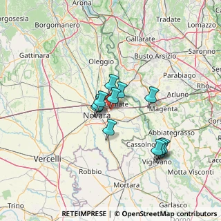 Mappa Via Nuova, 28100 Pernate NO, Italia (10.77)