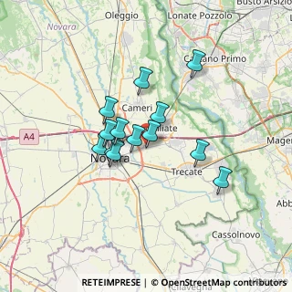 Mappa Via Nuova, 28100 Pernate NO, Italia (5.14)