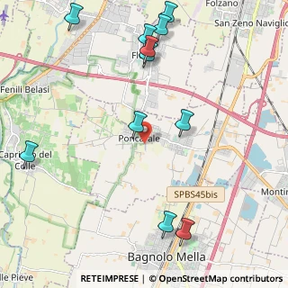 Mappa Via Carolina Schioppetti, 25020 Poncarale BS, Italia (2.63909)