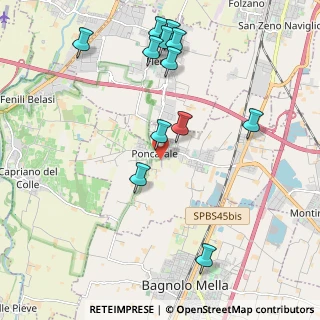 Mappa Via Carolina Schioppetti, 25020 Poncarale BS, Italia (2.26583)