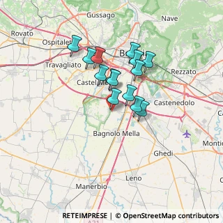 Mappa Via Carolina Schioppetti, 25020 Poncarale BS, Italia (5.29857)