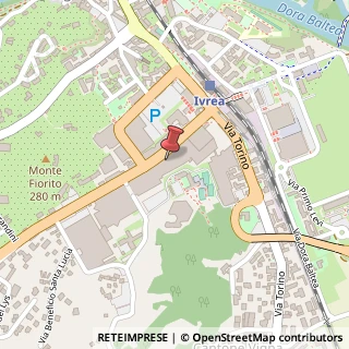 Mappa Via Guglielmo Jervis, 13, 10015 Ivrea, Torino (Piemonte)
