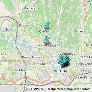 Mappa Via Sante Pinaroli, 37124 Verona VR, Italia (2.25063)