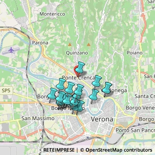 Mappa Via Trento, 37124 Verona VR, Italia (1.6875)