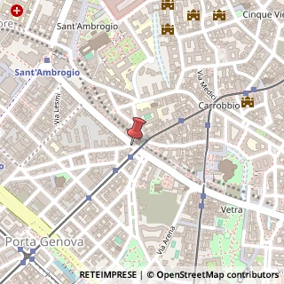 Mappa Via Edmondo De Amicis,  26, 20123 Milano, Milano (Lombardia)