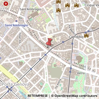 Mappa Via Edmondo de Amicis, 26, 20123 Milano, Milano (Lombardia)