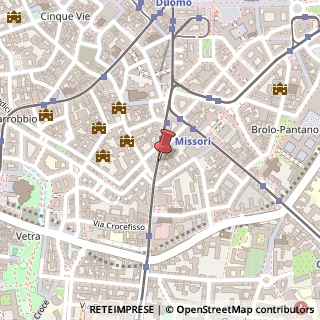 Mappa Corso Italia, 9, 20122 Milano, Milano (Lombardia)