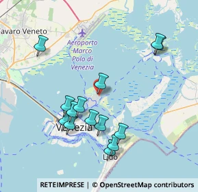 Mappa Calle Vittorio Zecchin, 30141 Venezia VE, Italia (3.82929)