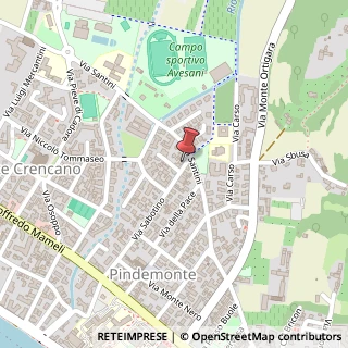 Mappa Via Sabotino, 45, 37124 Verona, Verona (Veneto)