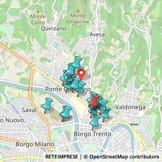 Mappa Via Santini, 37124 Verona VR, Italia (0.789)