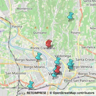 Mappa Via Santini, 37124 Verona VR, Italia (2.41909)