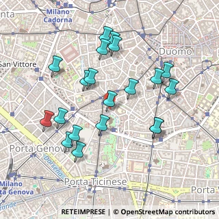 Mappa Via Pio IV, 20123 Milano MI, Italia (0.4705)