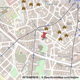 Mappa Via Papa Gregorio XIV 1, 37, 20123 Milano, Milano (Lombardia)