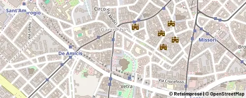 Mappa Milan