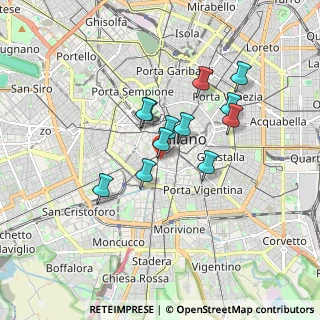 Mappa Via Pio IV, 20123 Milano MI, Italia (1.3175)