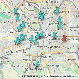 Mappa Via Pio IV, 20123 Milano MI, Italia (2.134)