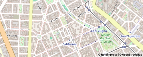 Mappa Milano