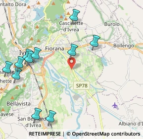 Mappa Via C. Casale, 10015 Ivrea TO, Italia (2.55636)