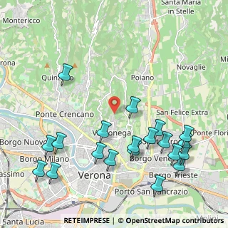 Mappa Largo Bruno Castiglioni, 37128 Verona VR, Italia (2.4965)