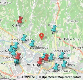 Mappa Largo Bruno Castiglioni, 37128 Verona VR, Italia (2.60765)