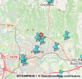 Mappa Largo Bruno Castiglioni, 37128 Verona VR, Italia (5.3825)