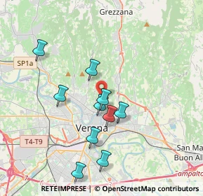 Mappa Largo Bruno Castiglioni, 37128 Verona VR, Italia (3.82727)