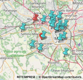 Mappa Via Don Ernesto Vercesi, 20152 Milano MI, Italia (6.79316)