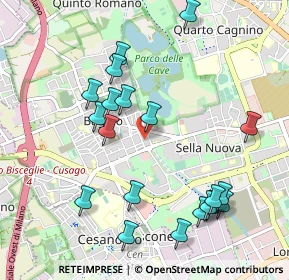 Mappa Via Don Ernesto Vercesi, 20152 Milano MI, Italia (1.088)