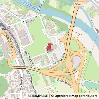 Mappa Via Beppe Fenoglio, 1, 10015 Borgofranco d'Ivrea, Torino (Piemonte)