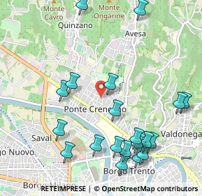 Mappa Via Tommaseo Nicolo', 37124 Verona VR, Italia (1.2195)