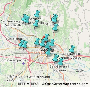 Mappa Via Tommaseo Nicolo', 37124 Verona VR, Italia (6.30444)