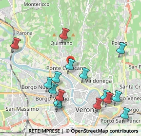 Mappa Via Tommaseo Nicolo', 37124 Verona VR, Italia (2.32063)