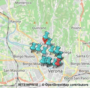 Mappa Via Tommaseo Nicolo', 37124 Verona VR, Italia (1.5905)