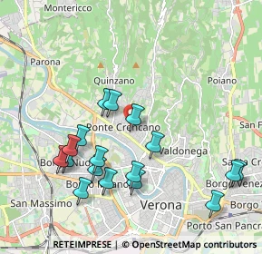 Mappa Via Tommaseo Nicolo', 37124 Verona VR, Italia (2.07588)