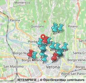 Mappa Via Tommaseo Nicolo', 37124 Verona VR, Italia (1.5095)