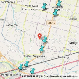 Mappa Via Zeminianella, 30030 Pianiga VE, Italia (2.99273)