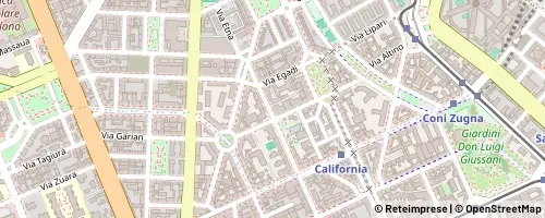 Mappa Milano