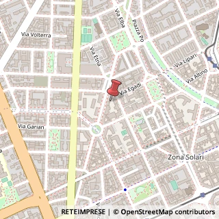 Mappa Via Giacomo Boni, 37, 20144 Milano, Milano (Lombardia)