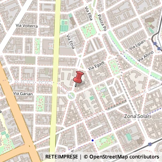 Mappa Via Giacomo Boni, 45, 20146 Milano, Milano (Lombardia)