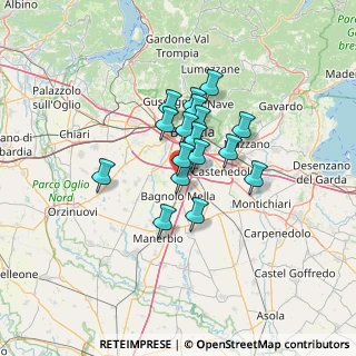 Mappa Via Paolo Borsellino, 25020 Poncarale BS, Italia (9.02765)