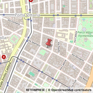 Mappa Via Spartaco, 19, 20135 Milano, Milano (Lombardia)
