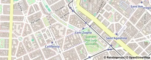 Mappa Milano