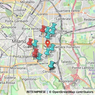 Mappa Via Ferruccio Busoni, 20137 Milano MI, Italia (1.39667)
