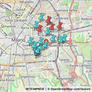 Mappa Via Ferruccio Busoni, 20137 Milano MI, Italia (1.3445)