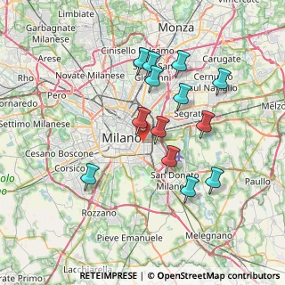 Mappa Via Ferruccio Busoni, 20137 Milano MI, Italia (6.86308)