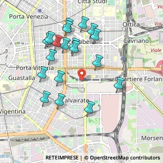 Mappa Via Ferruccio Busoni, 20137 Milano MI, Italia (1.0195)