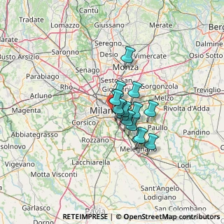 Mappa Via Ferruccio Busoni, 20137 Milano MI, Italia (7.82133)