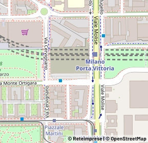 Mappa Via Ferruccio Busoni, 20137 Milano MI, Italia (0.12692)