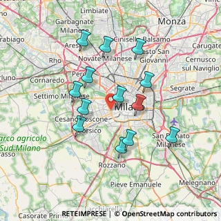 Mappa Via Roncaglia, 20146 Milano MI, Italia (6.59308)