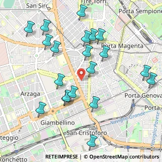 Mappa Via Roncaglia, 20146 Milano MI, Italia (1.115)